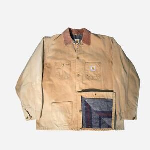 Vintage Carhartt Blanket Lined Chore Coat